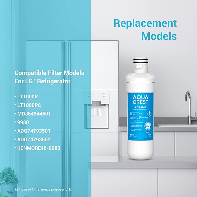 AQUA CREST LT1000PC ADQ747935 Replacement