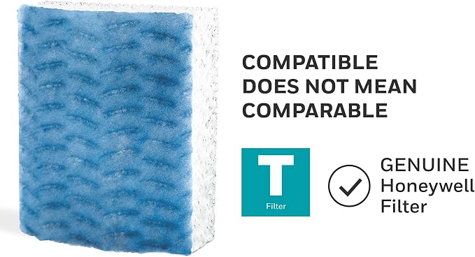 Honeywell HFT600PF1 Replacement Wicking Filter T, 1 pack