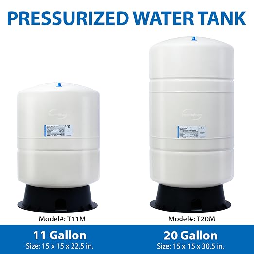 iSpring T20M 20 Gallon Pre-Pressurized Tank