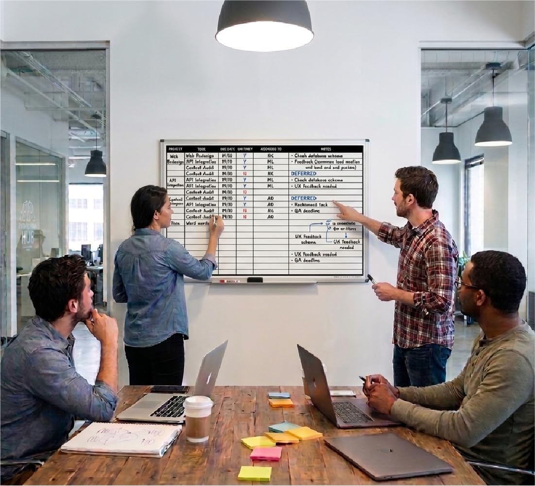 Project Planning Whiteboard (48in x 36in)