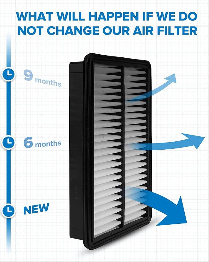 PHILTOP Engine Air Filter CA11259 Replacement