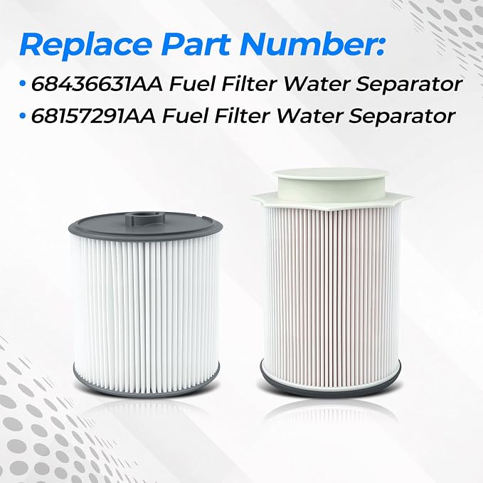 6.7L Cummins Fuel Filter Water Separator set