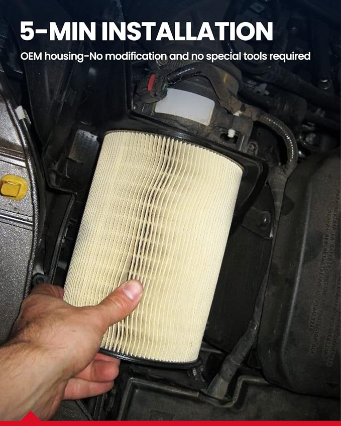 KAX Engine Air Filter, CA11114 Replacement
