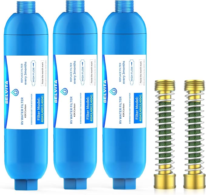BELVITA Water Filter, 3 Pack