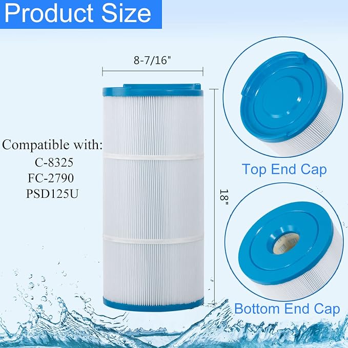 HANXER® C-8325 Spa Filter Cartridge Replacement