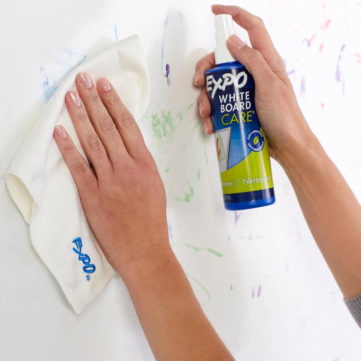 EXPO Dry Erase Whiteboard Cleaning Spray, 8 oz. (Pack of 12)