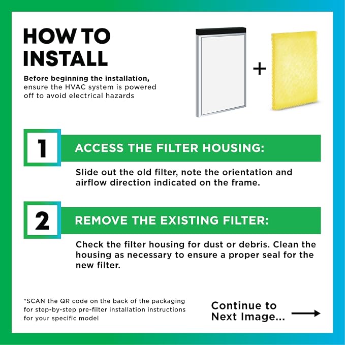 Filterbuy 16x20 Air Cleaner Filter Replacement Pads