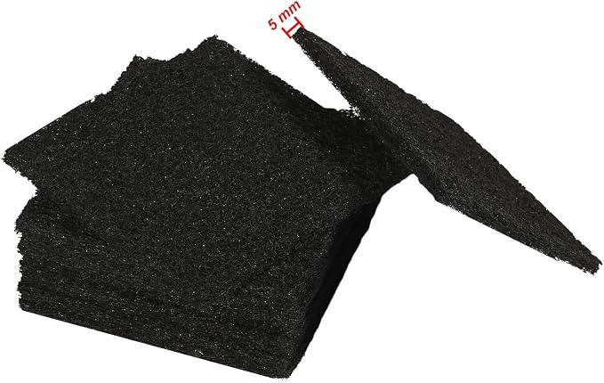 Resinta 8 Pack Activated Carbon Compost Caddy Filters Kitchen Compost Collector
