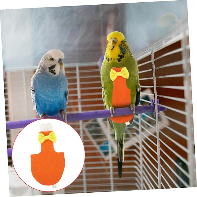 BESPORTBLE Flight Birds Diaper Parrot Suit Fabric Bird Clothes Cockatiel Diaper Liner Comfortable Outdoor Use