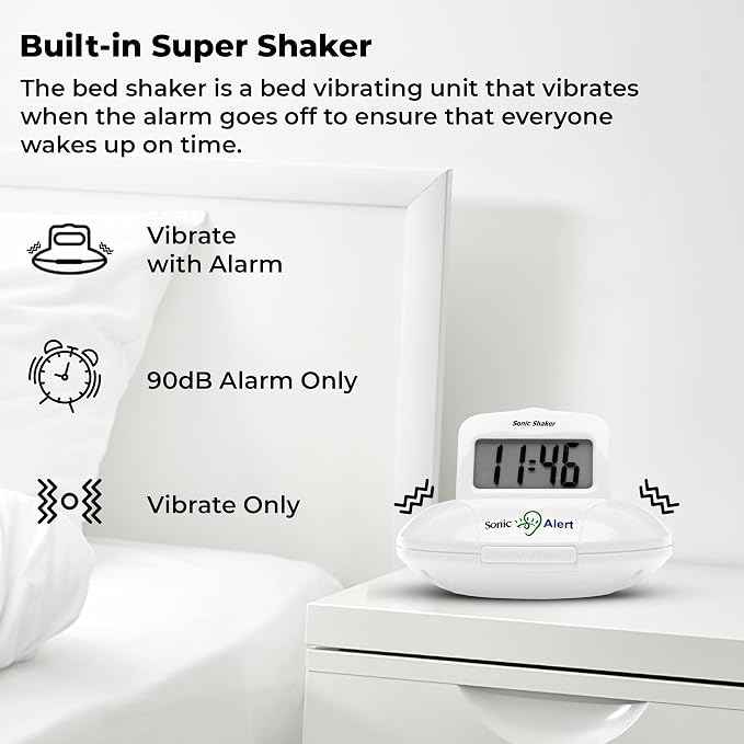 Sonic Alert Digital Alarm Clock