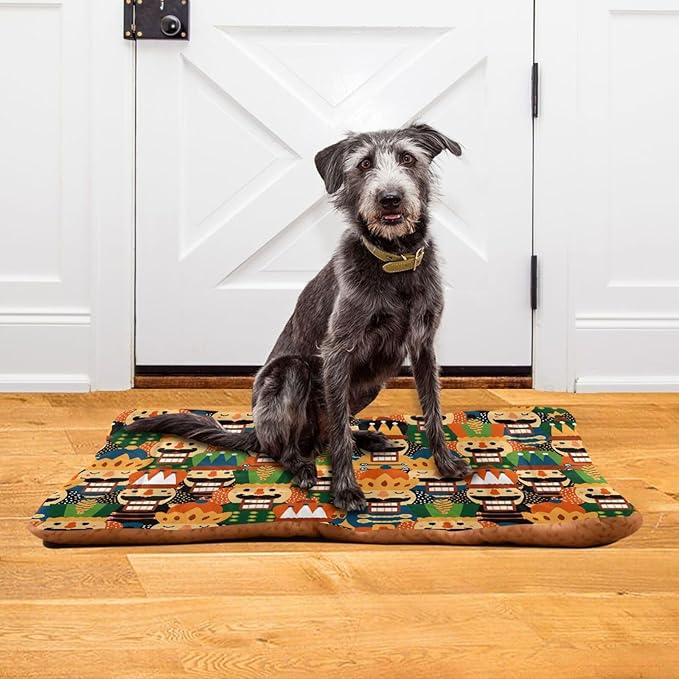 Christmas Nutcracker Pet Bed Cute Dog Bed Mat Absorbing Non Slip Pad Pet Sleeping Mat for Small, Medium, and Large Dogs Puppy Cat 24 in x 18 in