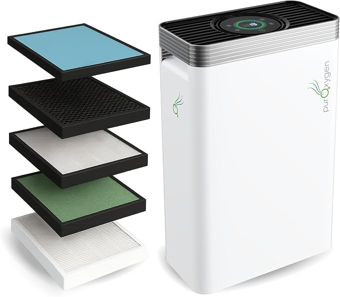 PURO²XYGEN Smart Air Purifiers For Home
