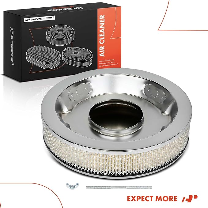 A-Premium Universal Air Cleaner Filter Assembly