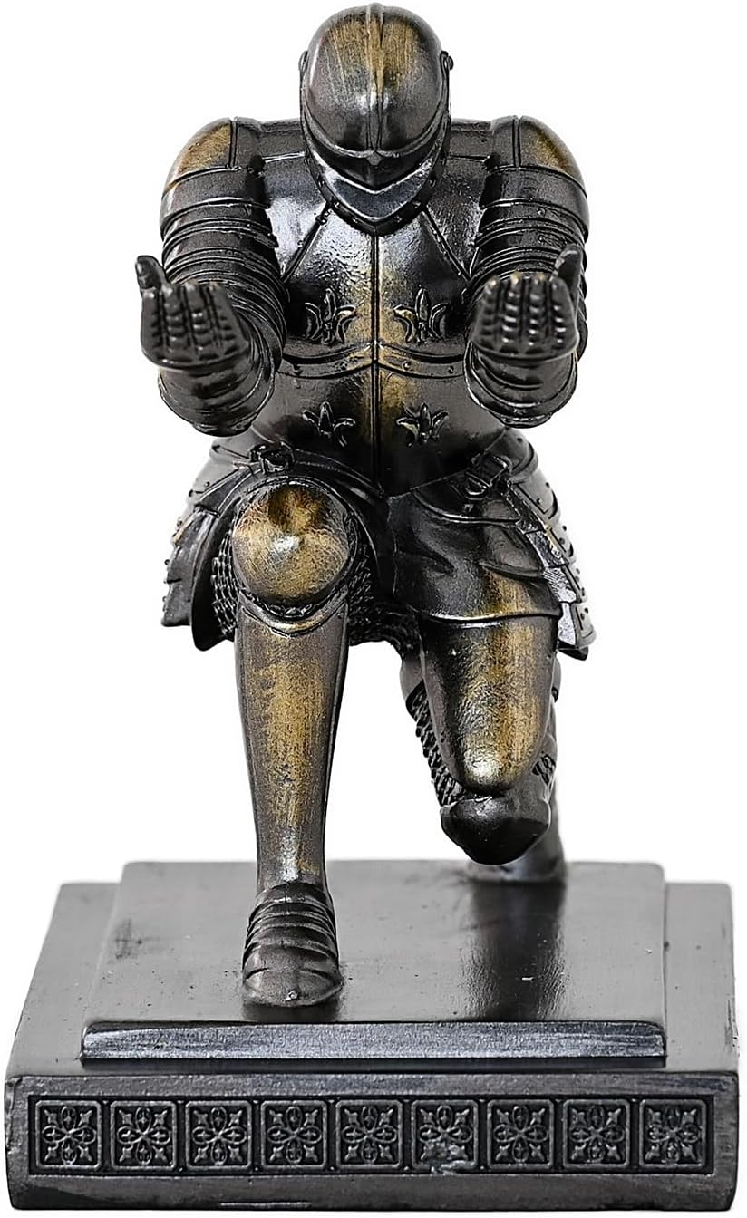Knight Pen Holder Desk Organizers and Accessories as Gift Iron