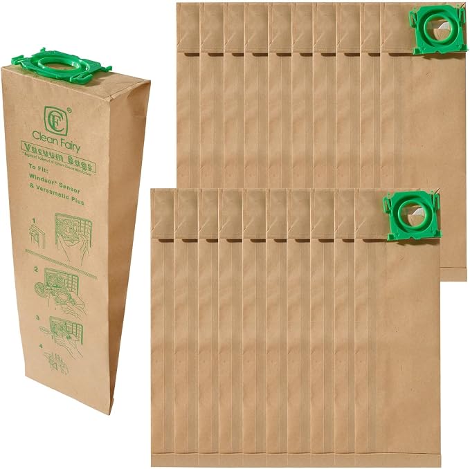 CF Clean Fairy 20pack Vacuum Filter Bags Compatible