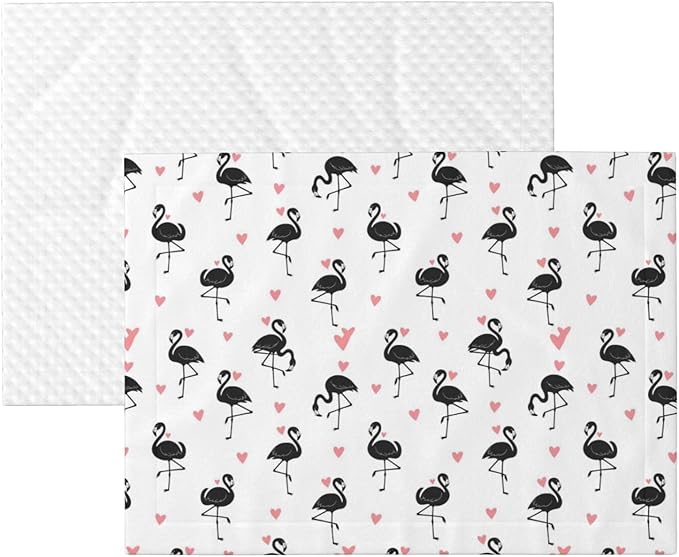 Reversible Dog Blanket for Beds Couches, Flamingo, Double Sided Cat Blanket with Textured Dot Feel and Smooth Feel for Seasonal Comfort All Year