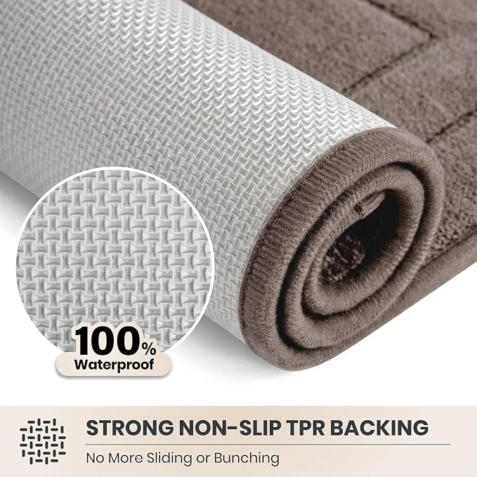 PURRUGS Dirt Trapping Door Mat 20" x 31.5", Non-Slip/Skid Machine Washable