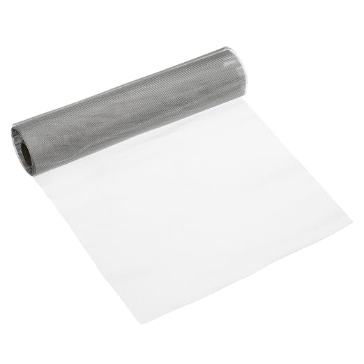 PATIKIL 40" L x 10" W Woven Wire Mesh, 40 Mesh 316L Stainless Steel Air Vent