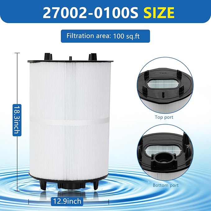 27002-0100s Pool Filter Cartridges Compatible