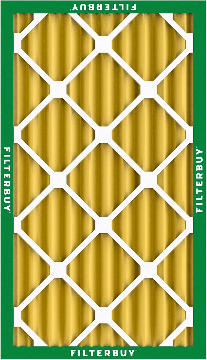 Filterbuy 14x30x4 Air Filter MERV 11 Superior Pet & Allergy Defense,