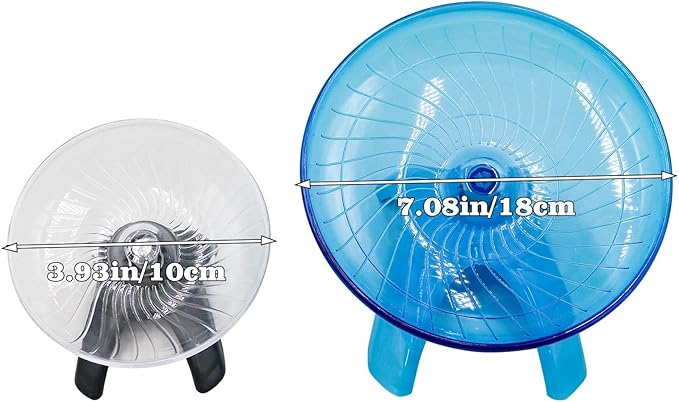 Oooct Hermit Crab Wheel Toy, Small Animals Cage Accessory, Suitable for Hermit Crab, Hamster, Rat