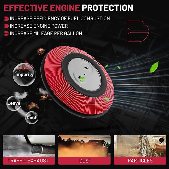 BDFHYK CA6850 Engine Air Filter Compatible