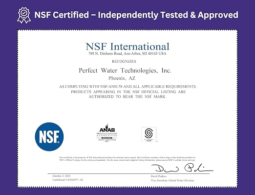 Home Master TMHP-L HydroPerfection RO System, 99% rejection DOW membrane