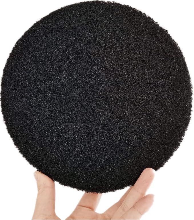 Kitchen Compost Bin Charcoal Filter 7.25 Inch Diameter Extra Thicker &