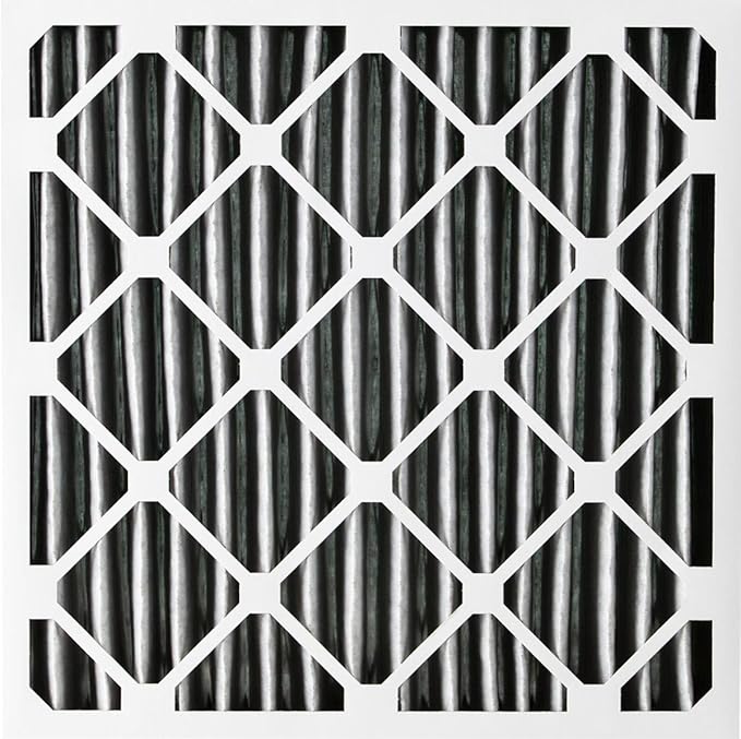 Nordic Pure 12x12x1 Furnace Air Filters MERV 12 Pleated Plus Carbon 12 Pack