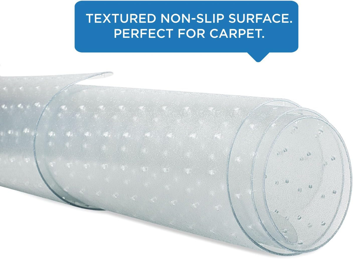 Mount-It! Clear Chair Mat for Carpet