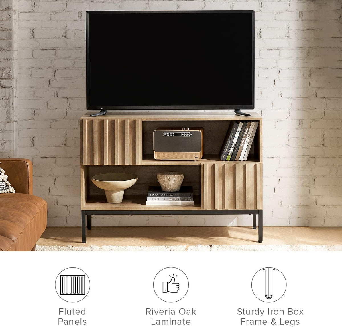 mopio Norwin Sofa Table, Entryway Table, TV Stand (Single)