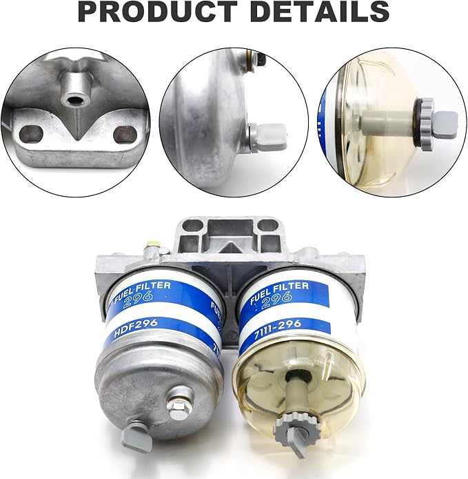 Dual Double Fuel Filter Assembly Replacement