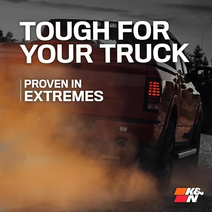 K&N High-Flow Original Lifetime Engine Air Filter: High Performance,