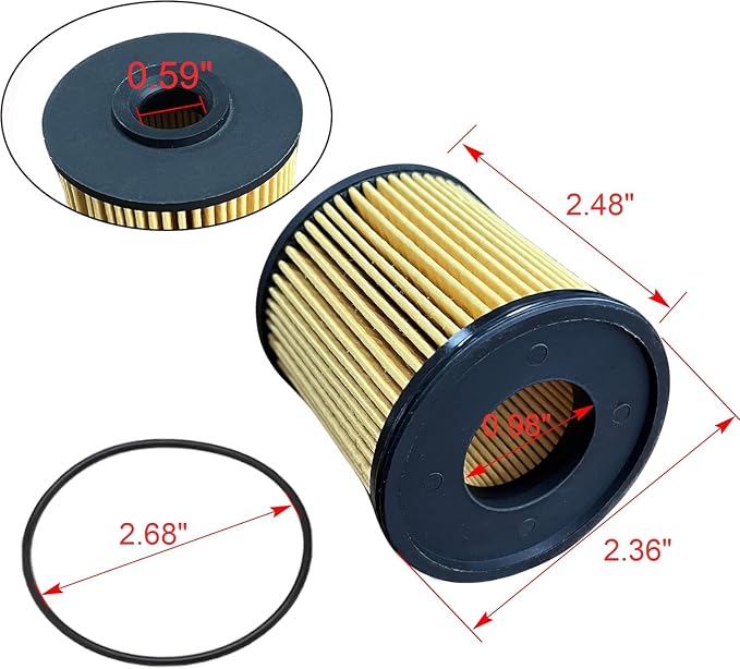 iFJF R12H Fuel Water Separator Filter Element 10 Micron Only Replacement