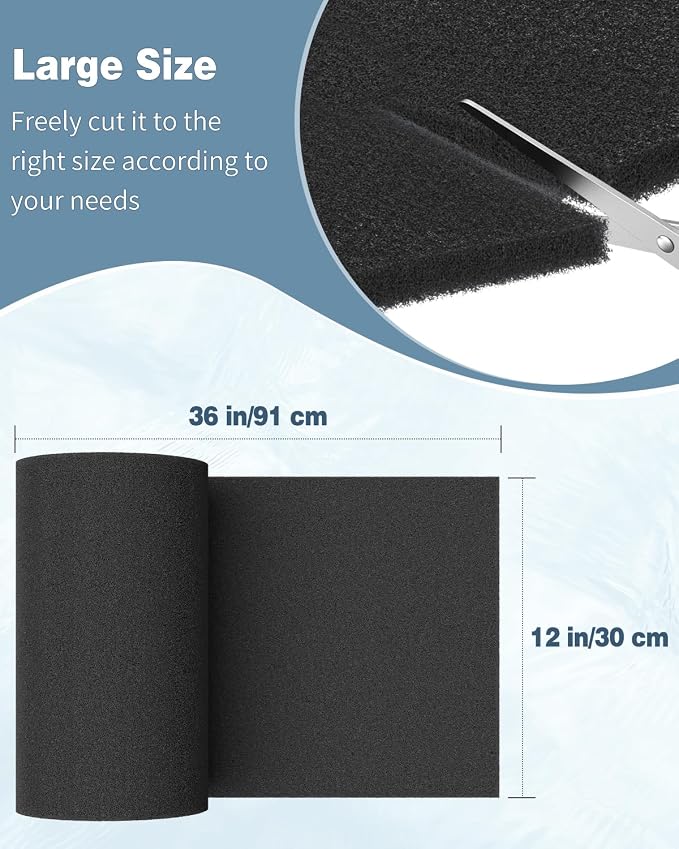 Pawfly Aquarium Filter Media Pad