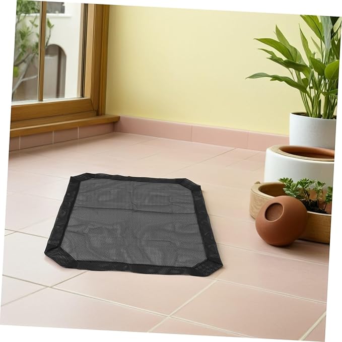 NUOBESTY Detachable Breathable Pet Bed Mesh Cover for Elevated Dog Cot Washable Lightweight Replacement for Indoor Outdoor Use Four-Season Ventilated Mattress Promotes Airflow and Comfort