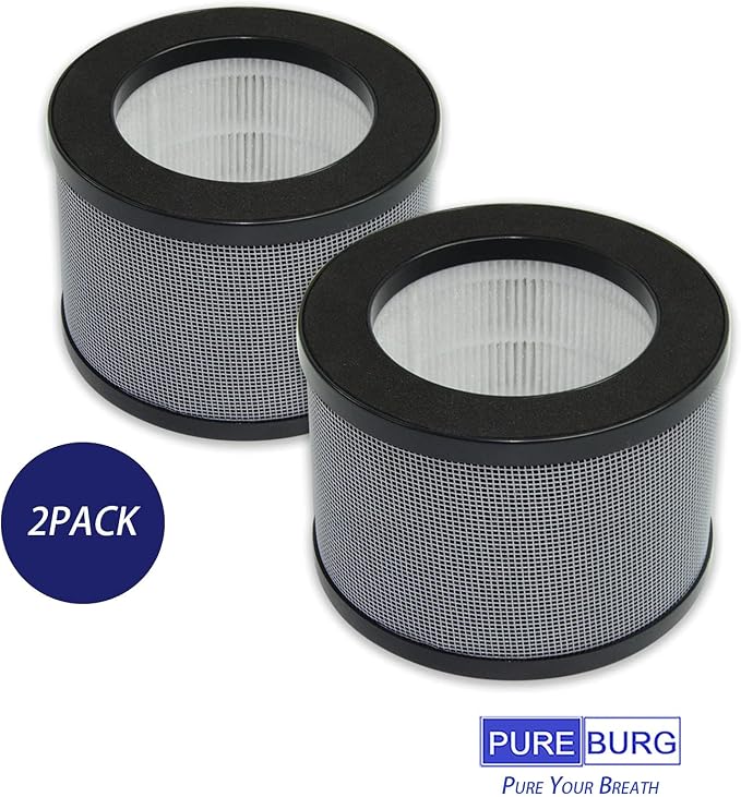 PUREBURG Replacement True HEPA Filters Compatible