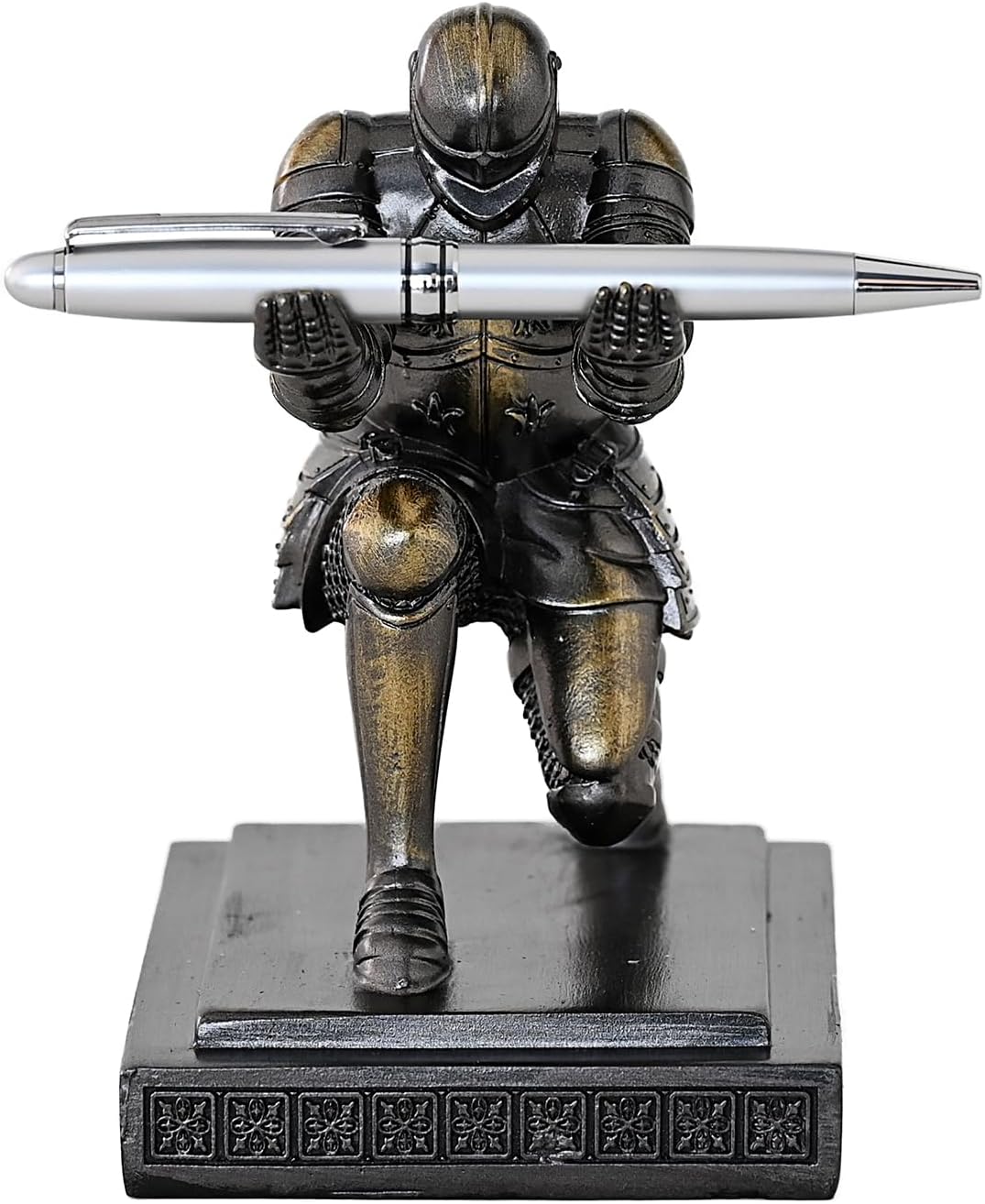 Knight Pen Holder Desk Organizers and Accessories as Gift Iron