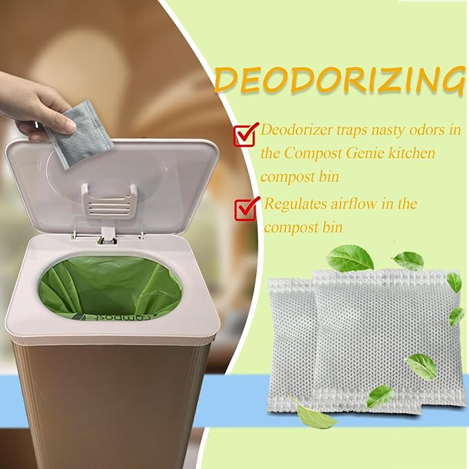 Compost Bin Deodorizers Carbon Filters Compatible