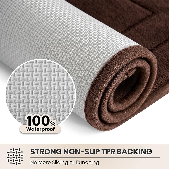 PURRUGS Dirt Trapping Door Mat 34" x 59", Non-Slip/Skid Machine Washable