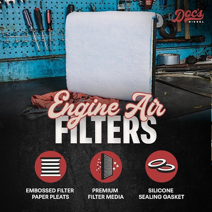 Doc's Diesel Engine Air Filter DPA11885 | Compatible