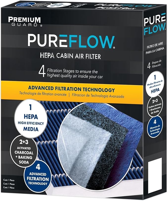 PureFlow HEPA Cabin Air Filter PC4479HX | Fits 2022-2025 Nissan Frontier