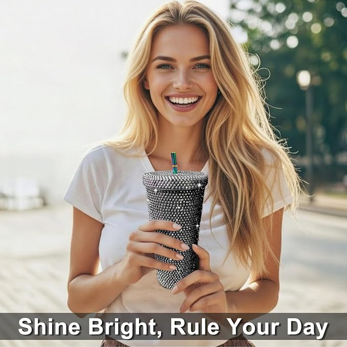26oz Bling Rhinestone Tumbler