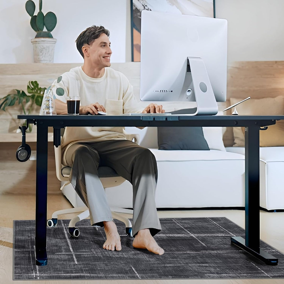 Office Chair Mat for Hardwood Floor&Tile Floor,36"X 48"