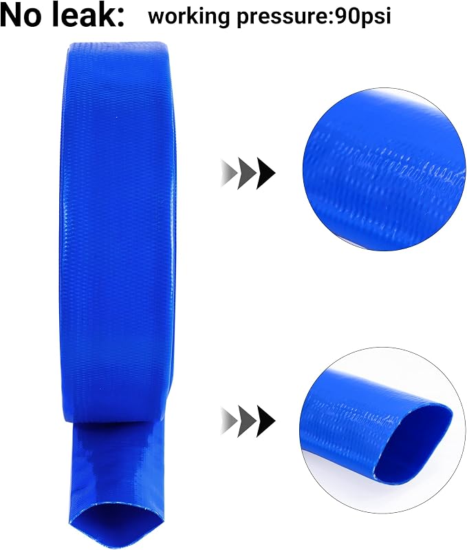 1" x 100 FT Pool Backwash Hose,