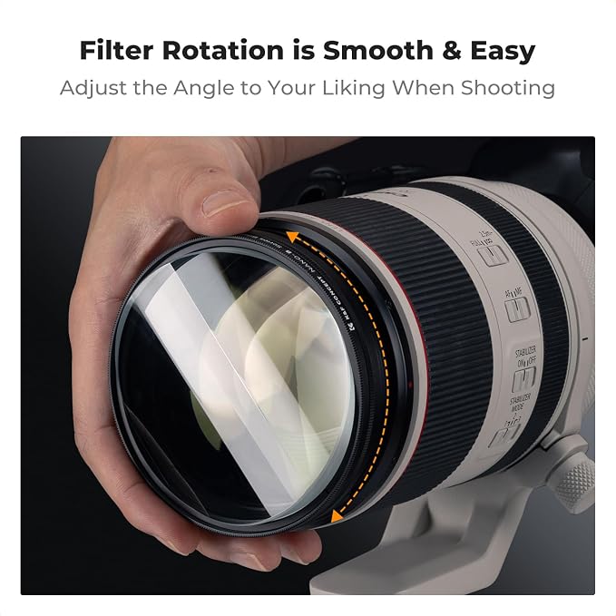 K&F CONCEPT 58mm Bilateral Blur Ghost Motion Filter Super Speed Effects