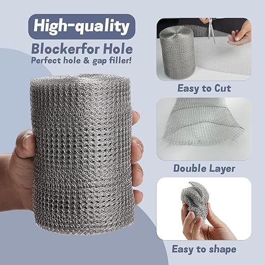 12" X 50 ft 304 Stainless Steel Mesh, Wire Mesh