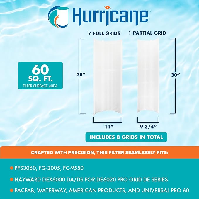 Hurricane Filters HF-DE60-SET