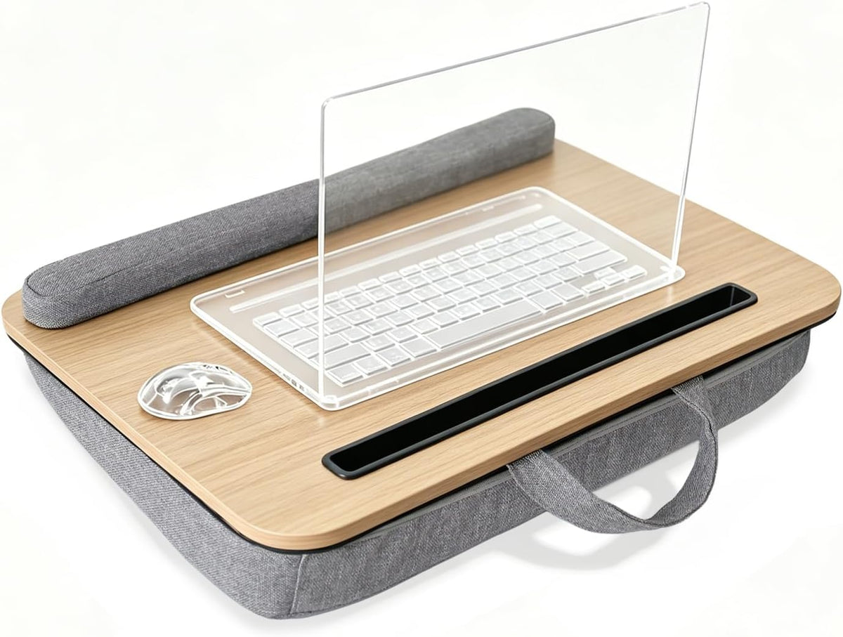 Lap Desk for Bed, Fits 14–17 Inch Laptops