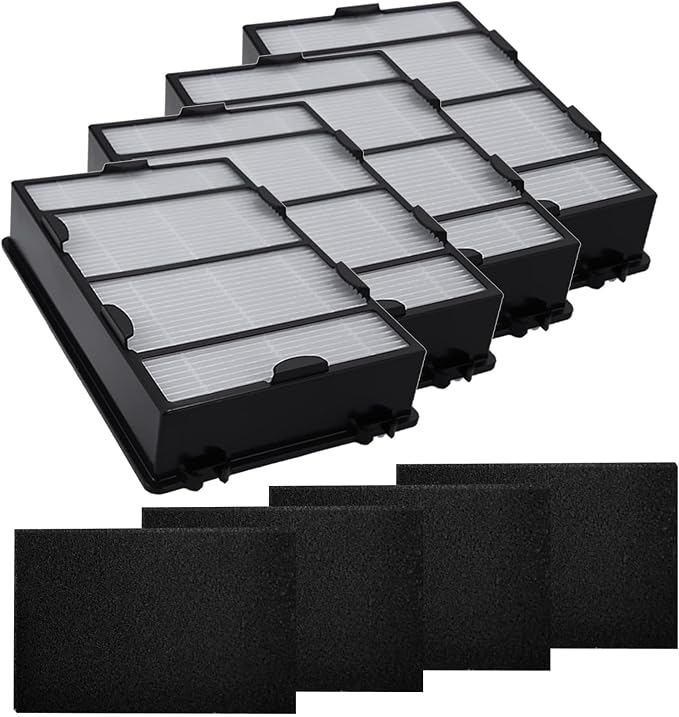 4Pcs HAPF600 HEPA Replacement Filters Kit Replacement